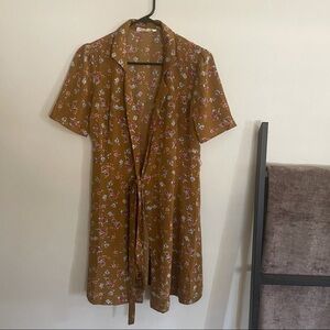 Molly Green Wrap Dress Size Small